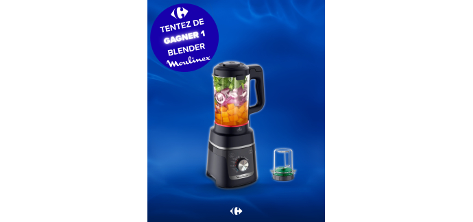 Carrefour: 1 Blendforce Cook LM5758F0 Moulinex à gagner