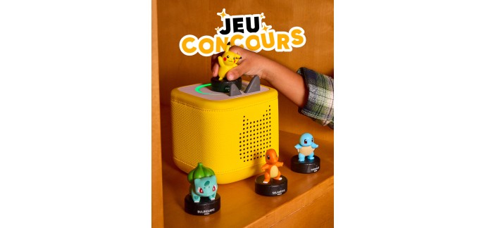 Fnac: 3 Mega Coffrets Pokémon Tonies à gagner