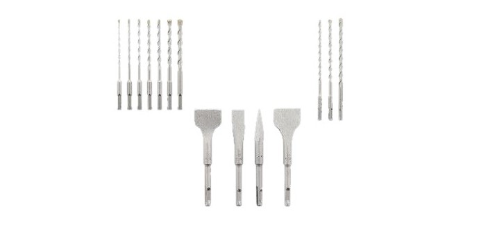 LIDL: PARKSIDE Forets perforateur SDS-Plus ou burins courts - 3,99€ (au lieu de 7,99€)
