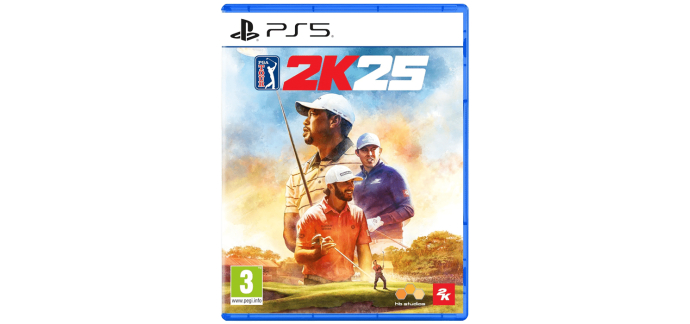 Amazon: PGA Tour 2K25 (PS5) à 16,43€ (au lieu de 39,99€)