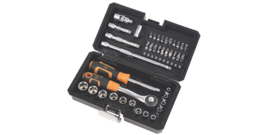 Screwfix: Assortiment de douilles standard Magnusson 1/4" 40 pièces à 19,99€ (au lieu de 29,99€)