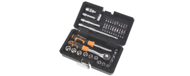 Screwfix: Assortiment de douilles standard Magnusson 1/4" 40 pièces à 19,99€ (au lieu de 29,99€)