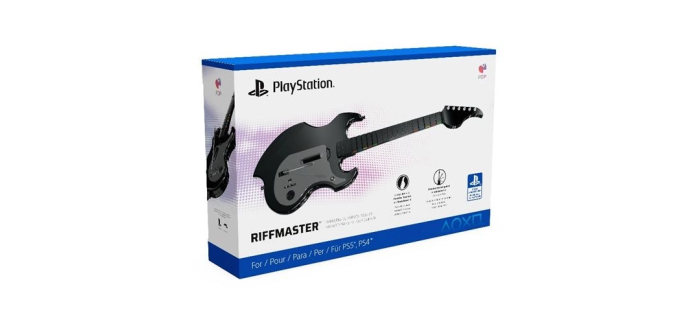 Amazon: Contrôleur de guitare sans fil PDP Riffmaster - PS4, PS5, Xbox One, Xbox Series X|S, PC à 79,99€