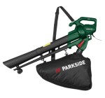 LIDL: Aspirateur souffleur broyeur Parkside PLS 2600 B2 - 2600W, sac 34L à 29,99€ (au lieu de 34,99€)