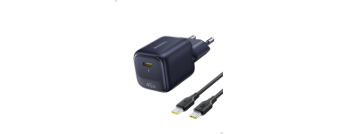 Amazon: Chargeur Baseus USB C - 45W, câble 1 m fourni à 15,59€