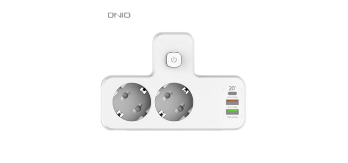 JoyBuy: LDNIO Multiprise sans fil PD20W - USB multiple, voyant lumineux à 9,98€ (au lieu de 14,99€)
