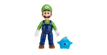Amazon: Figurine articulée Jakks Pacific Luigi Super Mario Galaxy - 22 points d'articulation, Luma phosphore