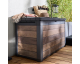 Castorama: Coffre de jardin Keter Walnut Signature - Résine effet bois noyer 380 L, 122,9 x 70,9 x 62,1 cm à 11