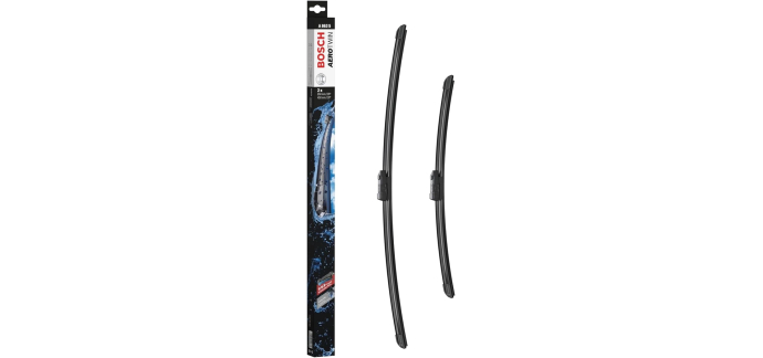 Amazon: Balais d'Essuie-Glace Bosch Aerotwin A863S - 650mm & 450mm à 14,9€ (au lieu de 24€)