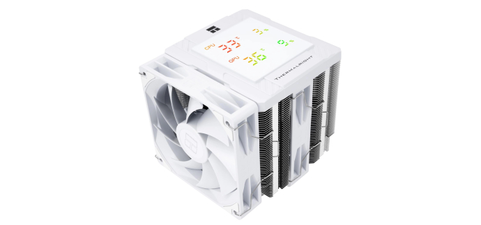 Amazon: Ventirad TR Peerless Assassin 120 Digital White - double ventilateur PWM à 35,84€