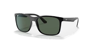Ray-Ban: Lunettes RB4232 - Monture Poli Noir Verres Vert Foncé (57-17) à 68,50€ (au lieu de 137€)