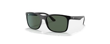 Ray-Ban: Lunettes RB4232 - Monture Poli Noir Verres Vert Foncé (57-17) à 68,50€ (au lieu de 137€)