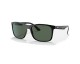 Ray-Ban: Lunettes RB4232 - Monture Poli Noir Verres Vert Foncé (57-17) à 68,50€ (au lieu de 137€)