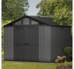 Castorama: Abri de jardin Keter Stronghold en résine - 7,41m² à 999,9€ (au lieu de 1399,9€)