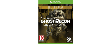 Amazon: Ghost Recon Breakpoint Édition Gold (Xbox One) à 22€ (au lieu de 39,99€)