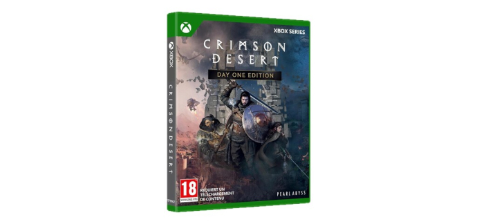 JoyBuy: Pearl Abyss Crimson Desert - Édition jour un - Xbox Series - Version française à 44,99€