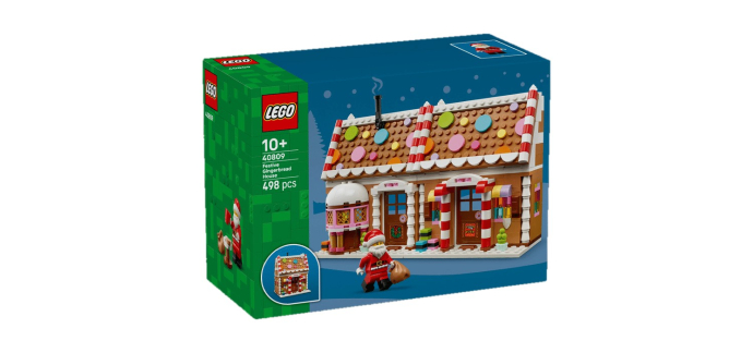Carrefour: LEGO 40809 Maison en Pain d’Épices Festive à 34,99€ (au lieu de 39,99€)