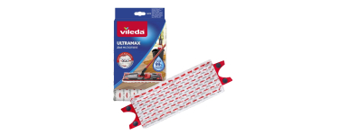 Amazon: Recharge Vileda Ultra max 2en1 Microfibre, Blanc et Rouge à 6,99€ (au lieu de 8,23€)