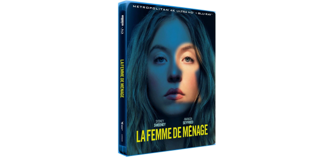 Amazon: Blu-Ray & 4K Ultra HD La Femme de Ménage Steelbook Limitée à 16,99€ (au lieu de 32,96€)