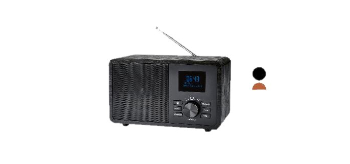 LIDL: TRONIC Radio Bluetooth DAB+ - 40 stations, écran LCD à 29,99€ (au lieu de 39,99€)