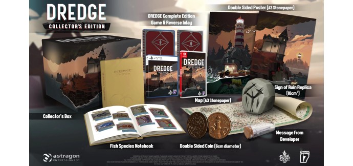 Amazon: Dredge Complete Collector's Edition sur Nintendo Switch à 54,99€ (au lieu de 85€)