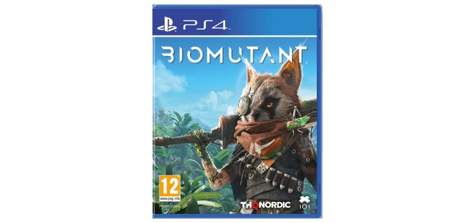Amazon: Biomutant (PS4) à 19,67€ (au lieu de 29,99€)