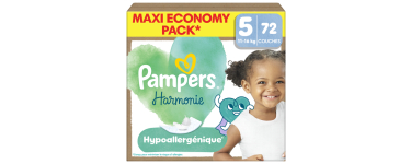 JoyBuy: Pampers Harmonie Couches Édition Limitée Taille 5 - 72 couches, 11-16kg à 28,39€ (au lieu de 38€)