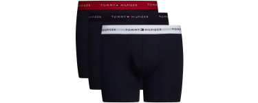 Amazon: Pack de 3 Boxers homme Tommy Hilfiger Stretch - Tailles S à XXL à 19€ (au lieu de 25,48€)