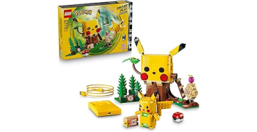 Amazon: LEGO® Pokémon Smart Play  Pikachu et la Cabane d’Entraînement (72164) à 64,99€