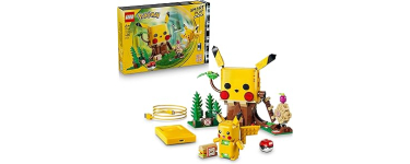 Amazon: LEGO® Pokémon Smart Play  Pikachu et la Cabane d’Entraînement (72164) à 64,99€