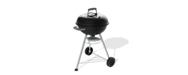 Conforama: Barbecue à charbon WEBER 1502054 - Compact, clapet d'aération à 79,99€ (au lieu de 99,99€)