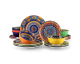 Amazon: Service de table en porcelaine Vancasso KRVI - 18 pièces, 6 personnes à 77,61€ (au lieu de 112,39€)