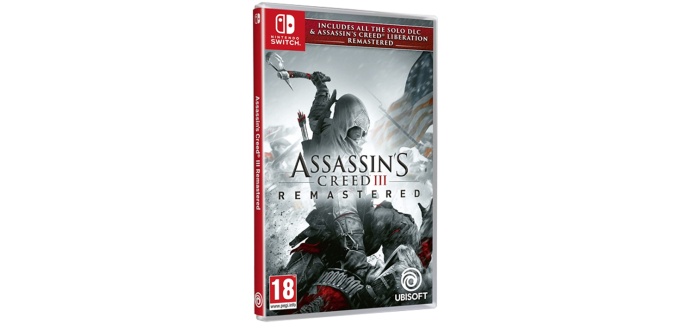 Amazon: Assassin’s Creed 3 Remastered (Switch) à 29,99€ (au lieu de 39,99€)