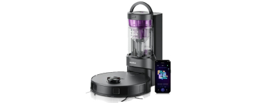 JoyBuy: Eureka E20 Plus Aspirateur Robot - 8000 Pa, vidage auto, anti-emmêlement à 129,98€ (au lieu de 399€)