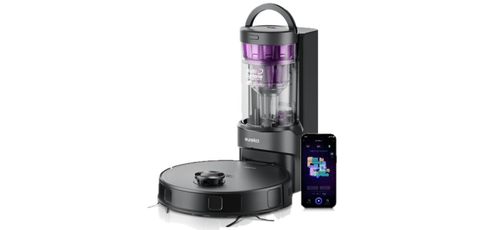 JoyBuy: Eureka E20 Plus Aspirateur Robot - 8000 Pa, vidage auto, anti-emmêlement à 129,98€ (au lieu de 399€)