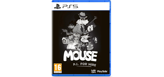 Amazon: Mouse P.I. For Hire sur PS5 à 29,99€ (au lieu de 33,47€)