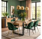 Cdiscount: Ensemble enfilade + table LOFT - PARISOT - Chêne Artisan et gris - 3 portes - 8 personnes à 499,99€