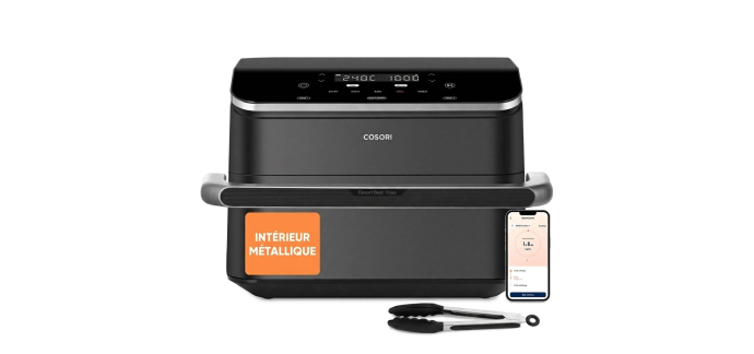 Amazon: Friteuse sans huile Cosori Twinfry - Airfryer 10L, Double Résistance à 162,99€ (au lieu de 176,48€)