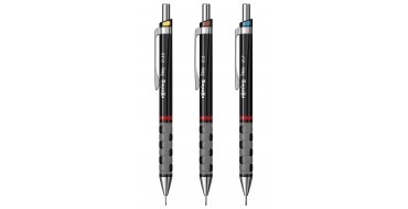 Amazon: Coffret 3 portemines mécanique rOtring - corps noir à 9,21€ (au lieu de 12,9€)