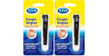 Amazon: Lot de 2 Boites de Coupe-ongles Scholl à 8€ (au lieu de 9,43€)