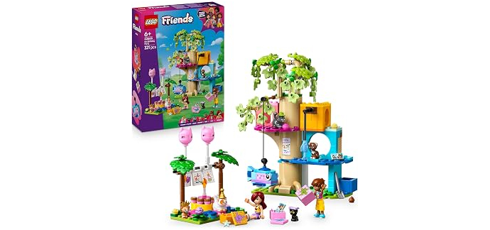 Amazon: LEGO® Friends La Fête d’Anniversaire et l’Arbre à Chats (42666) à 20,90€ (au lieu de 29,99€)