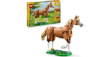 Amazon: LEGO® Creator 3-en-1 Le Beau Cheval (31166) à 31,99€ (au lieu de 49,99€)