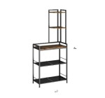 JoyBuy: SRD Étagère d'angle - Organiseur salle de bain et cuisine à 18,98€ (au lieu de 35,83€)