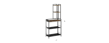 JoyBuy: SRD Étagère d'angle - Organiseur salle de bain et cuisine à 18,98€ (au lieu de 35,83€)