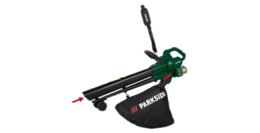 LIDL: PARKSIDE Aspirateur souffleur/broyeur sans fil 40 V PALSB A1 à 39,99€ (au lieu de 49,99€)