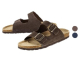 LIDL: ESMARA MEN Mules à boucles pour homme - cuir, semelle EVA à 6,99€ (au lieu de 9,99€)