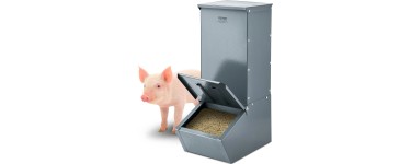 Amazon: Mangeoire pour porcs Vevor - 90,9L, pour 5 porcs à 56,19€ (au lieu de 73,9€)