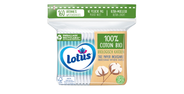 Amazon: Sachet 160 Bâtonnets Lotus Coton-Tiges en Papier et Coton Bio à 0,72€ (au lieu de 0,91€) (Via Prévoy