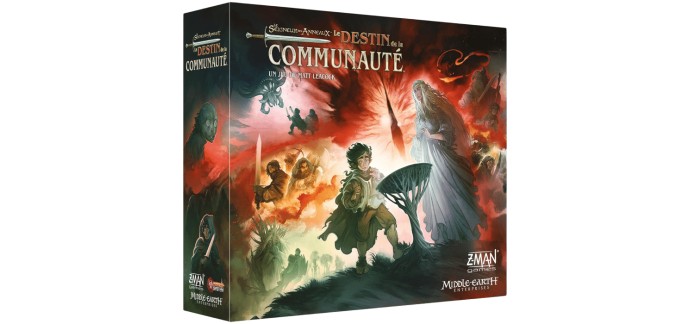 Fnac: Le Seigneur des Anneaux  Le Destin de la Communauté (Jeu de société) à 47,99€ (au lieu de 75,16€)