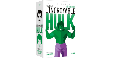 Fnac: L'Incroyable Hulk Intégrale DVD à 97,93€ (au lieu de 102€)